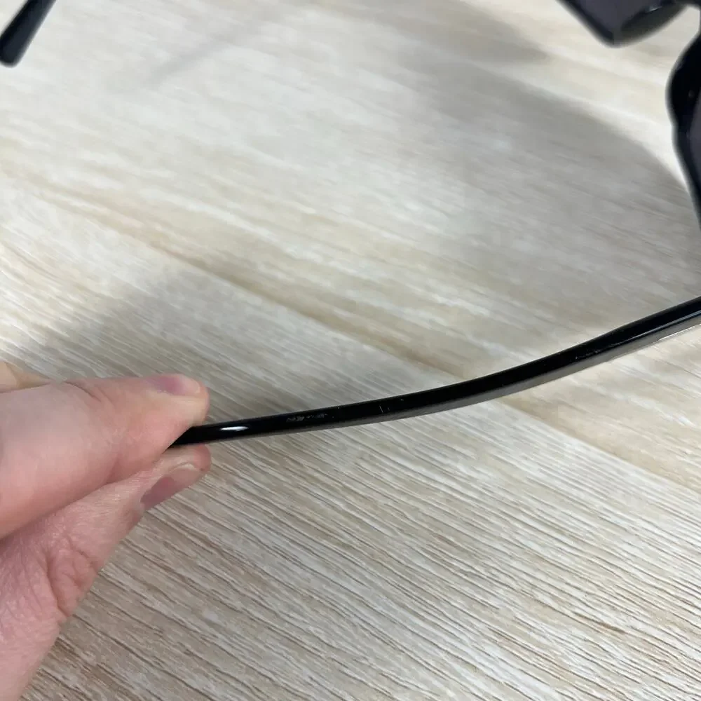 Prada SPR24G 1AB-1A1 Sunglasses Polished Black 62-14-125 Italy